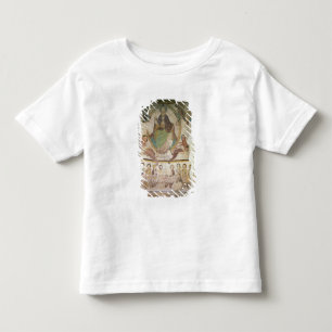 Camiseta De Bebé Cristo en majestad con cuatro símbolos evangélicos