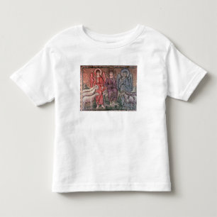 Camiseta De Bebé Cristo separa las ovejas de las cabras, 6to CEN