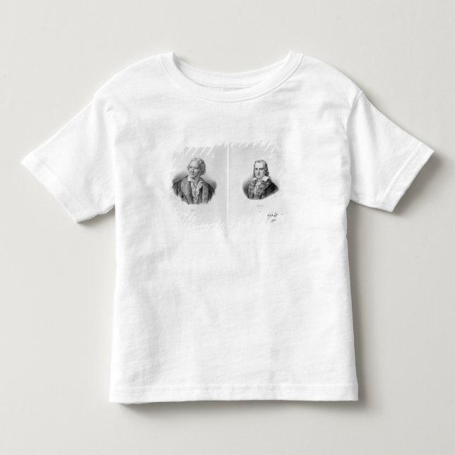 Camiseta De Bebé Cristóbal Willibald von Gluck y Andre (Anverso)