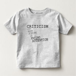 Camiseta De Bebé Crítica
