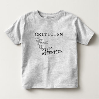 Camiseta De Bebé Crítica
