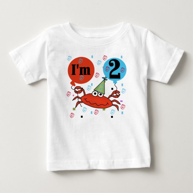 Camiseta De Bebé Critique despiadadamente el 2do cumpleaños (Anverso)