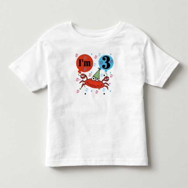 Camiseta De Bebé Critique despiadadamente el 3ro cumpleaños (Anverso)