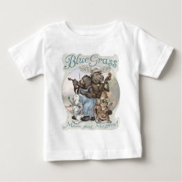 Camiseta De Bebé Critters del Bluegrass por los estudios de Mudge