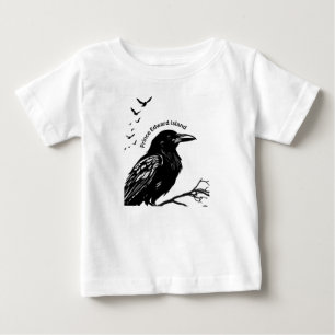 Camiseta De Bebé Crow PEI T-Shirt