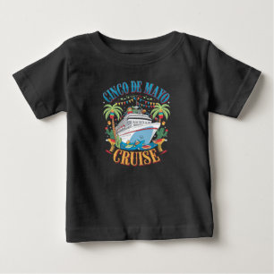 Camiseta De Bebé Crucero Cinco De Mayo México Barco Mexicano Fiesta