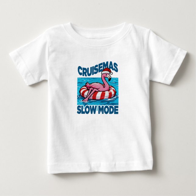 Camiseta De Bebé Crucero en modo lento (Anverso)
