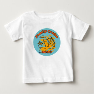 Camiseta De Bebé Crucero Familiar 2026