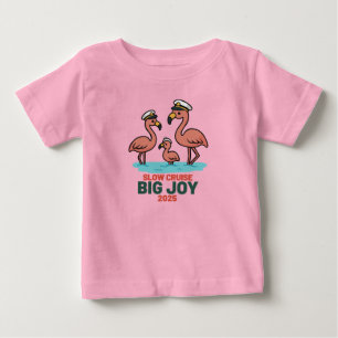 Camiseta De Bebé Crucero lento gran alegría 2025