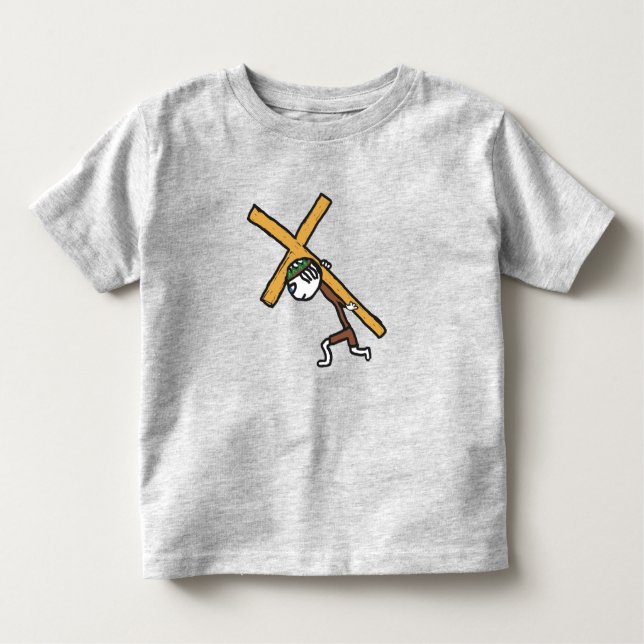 Camiseta De Bebé Crucifijo (Anverso)