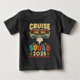 Camiseta De Bebé Cruise Squad 2025 Haciendo Recuerdos juntos