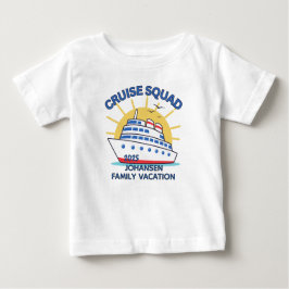 Camiseta De Bebé Cruise Squad Mating Family Cruise