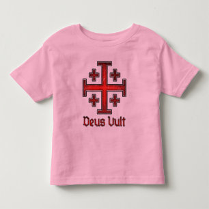 Camiseta De Bebé Cruz Cristiana de los Caballeros Templarios de Jer