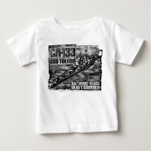 Camiseta De Bebé Cruzado pesado Toledo T Shirt