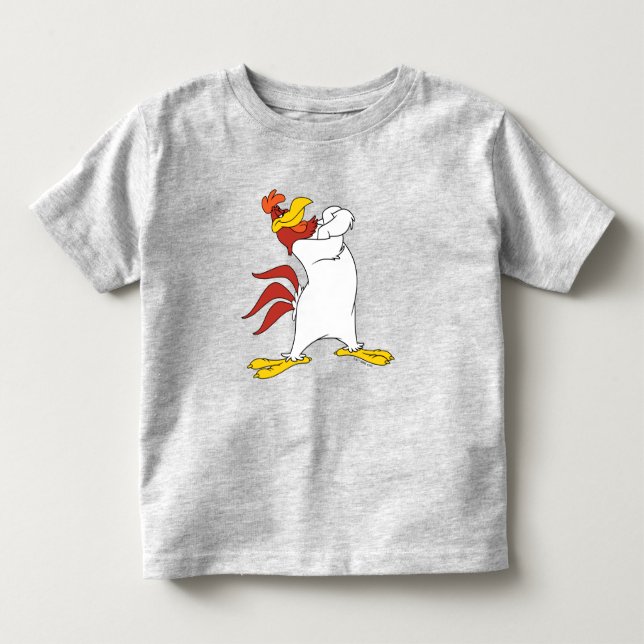 Camiseta De Bebé Cruzan los brazos de Lehorn Foghorn (Anverso)