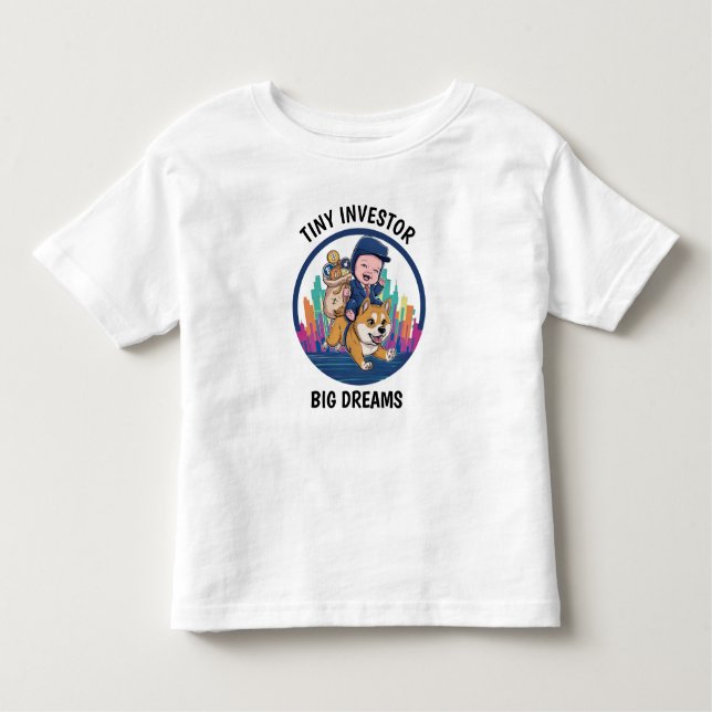 Camiseta De Bebé Crypto Kid (Anverso)