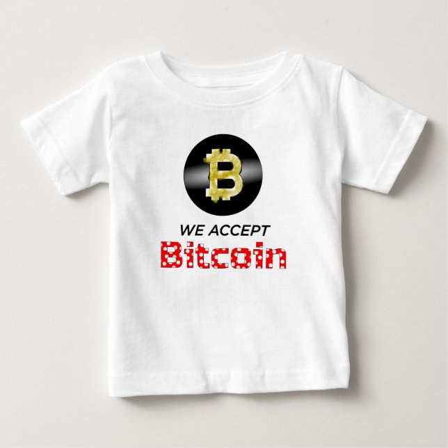 Camiseta De Bebé Crypto money (Anverso)
