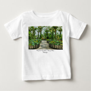 Camiseta De Bebé Crystal Gardens salta a la fuente bebé camiseta