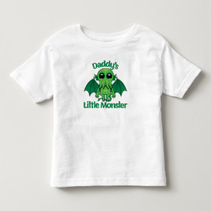Camiseta De Bebé Cthulhu, el pequeño monstruo de papá