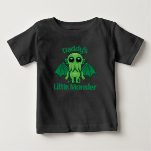 Camiseta De Bebé Cthulhu, el pequeño monstruo de papá
