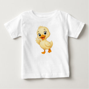 Camiseta De Bebé ¡Cuac Cuac! Aventura de Bebé Pato Dulce