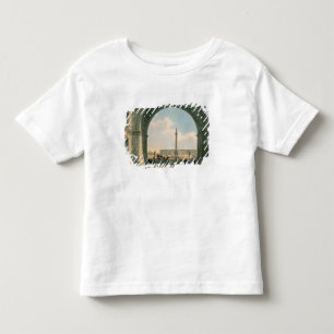 Camiseta De Bebé Cuadrado del palacio, visión desde el arco del