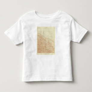 Camiseta De Bebé Cuadrilátero de San Antonio que muestra la grieta