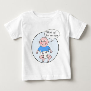 Camiseta De Bebé Cuál es - Para arriba-Camisa
