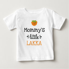 Camiseta De Bebé [Cualquier texto] Pequeña Lakka