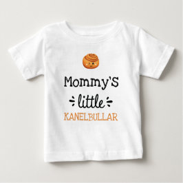 Camiseta De Bebé [Cualquier texto] Pequeño traje de bebé Kanelbulla