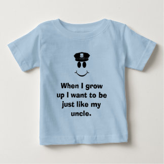 Camiseta De Bebé Cuando me crezco quiera ser apenas li…