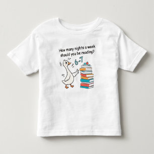 Camiseta De Bebé Cuántas noches a la semana deberías leer 6-7