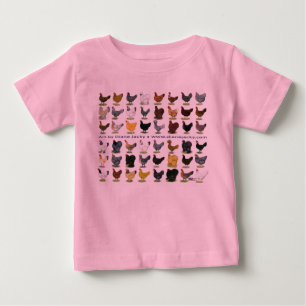 Camiseta De Bebé Cuarenta y ocho Hen Promo