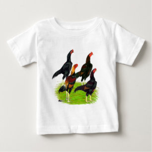Camiseta De Bebé Cuarteto de aves de caza oriental