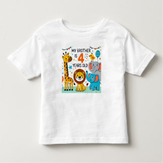 Camiseta De Bebé Cuatro de hermanos