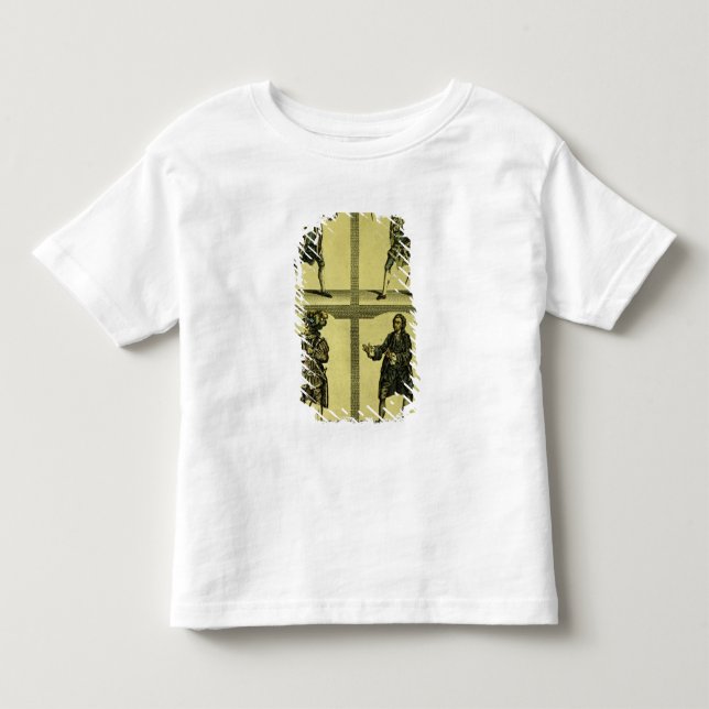 Camiseta De Bebé Cuatro papeles trágicos (Anverso)