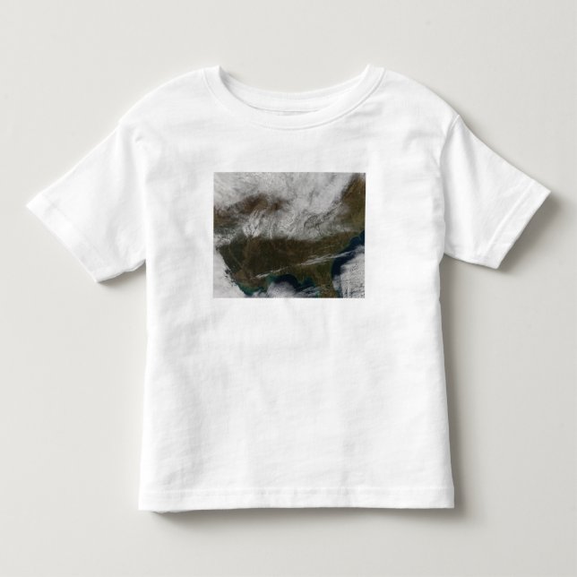 Camiseta De Bebé Cubierta de nieve que se extiende desde el noreste (Anverso)