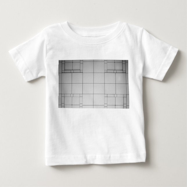 Camiseta De Bebé Cubos abstractos (Anverso)