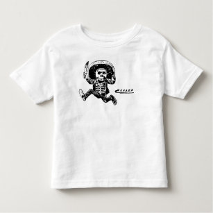 Camiseta De Bebé Cuchillo esquelético mexicano de Posada del