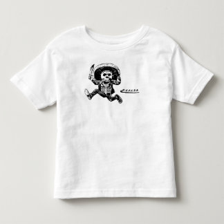 Camiseta De Bebé Cuchillo esquelético mexicano de Posada del