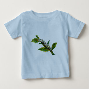 Camiseta De Bebé Cucullia verbasci caterpillar