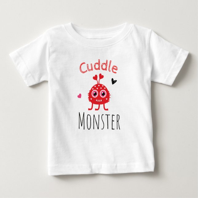 Camiseta De Bebé Cuddle Monster t-shirt (Anverso)