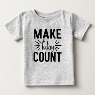 Camiseta De Bebé Cuenta Hoy-68543