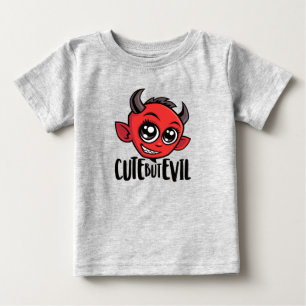 Camiseta De Bebé Cuerdo pero malvado
