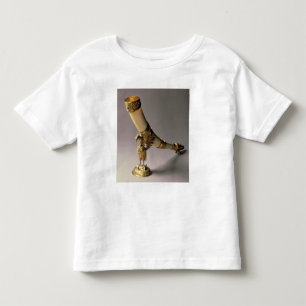 Camiseta De Bebé Cuerno de consumición de marfil del colmillo con