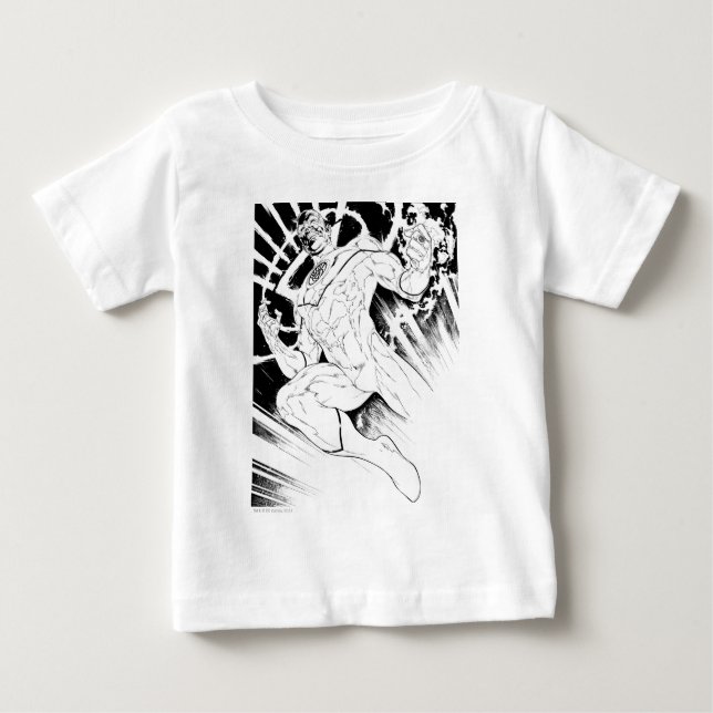 Camiseta De Bebé Cuerpo de Linternas Blancas (Anverso)