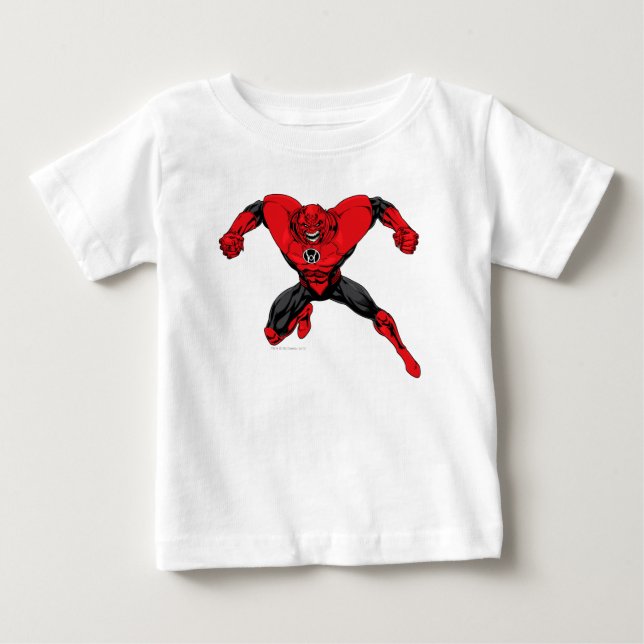 Camiseta De Bebé Cuerpo de Linternas Rojas - Salto de furia 1 (Anverso)