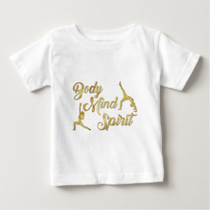 CAMISETA DE BEBÉ CUERPO, MENTE, ESPÍRITU