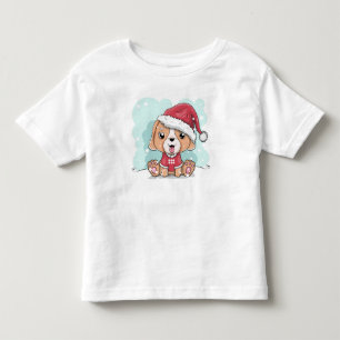 Camiseta De Bebé Cuesta Santa Puppy