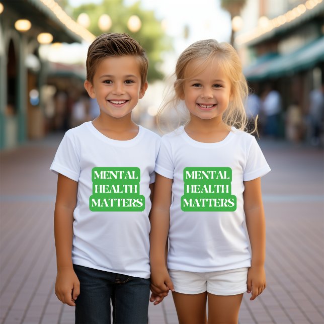 Camiseta De Bebé Cuestiones de salud mental - Concienciación genera (Subido por el creador)